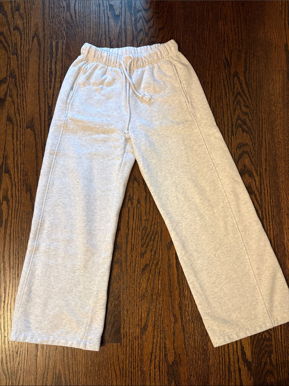 Garage XXS Gray Wide-Leg Sweatpants